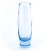 Håndlavet Havblå Vase i Glas